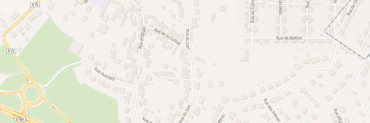 Plan du 13B Rue du Sart à Maisnil-lès-Ruitz