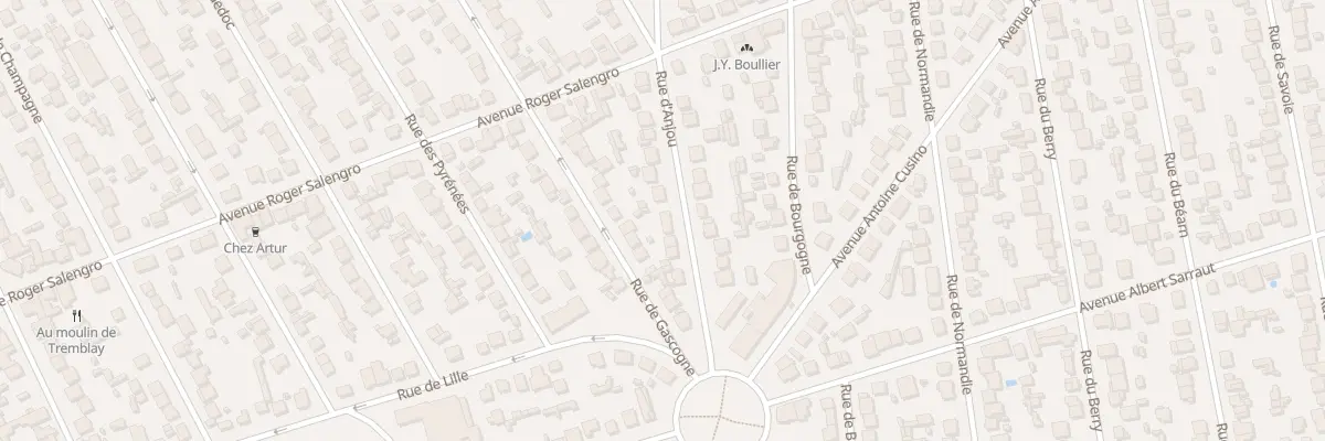 Plan du 36 Rue d’Anjou à Tremblay-en-France