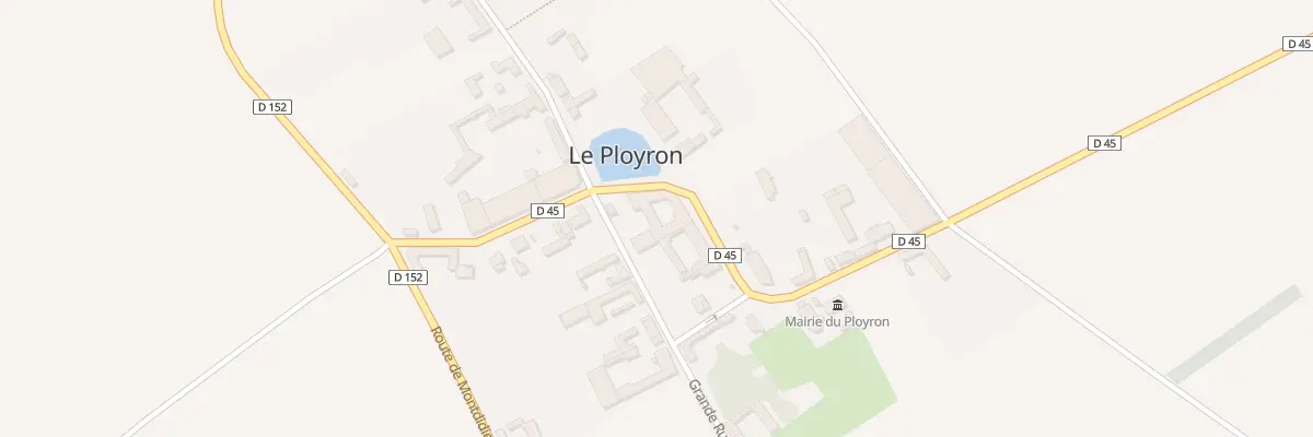 Plan du 7 Rue de l’Eglise au Ployron