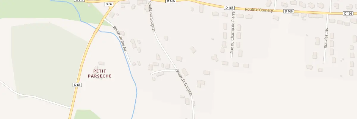 Plan du 9 Rte de Gorgeat à Vornay