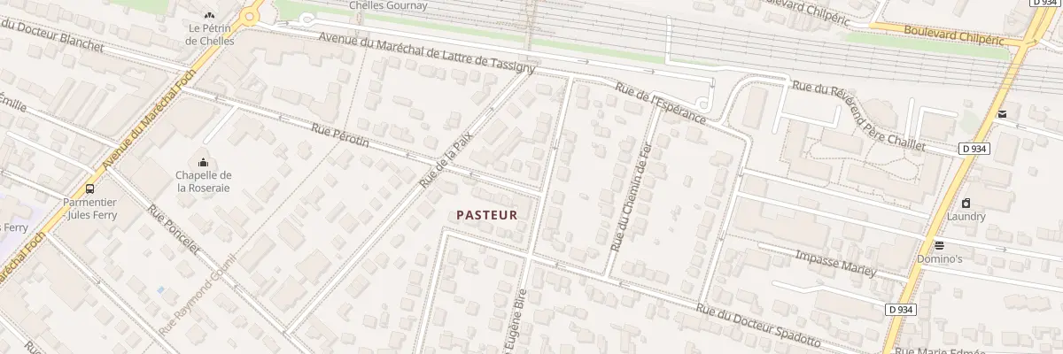 Plan du 6B Rue Eugène Bire à Chelles