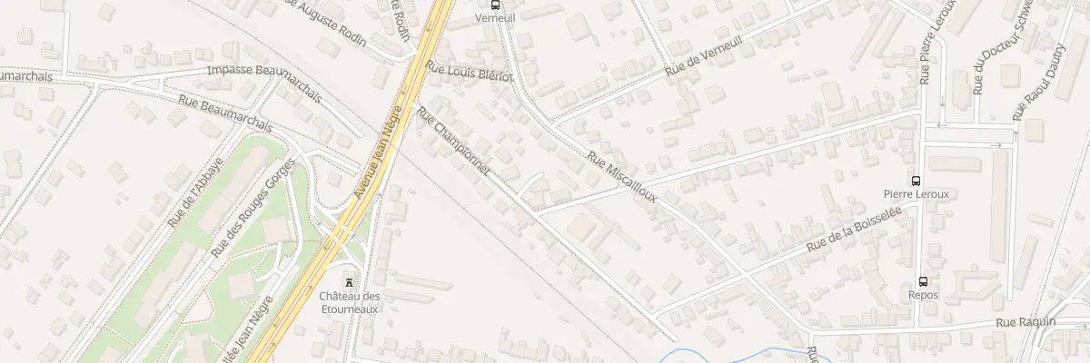 Plan du 40 Rue Championnet à Montluçon