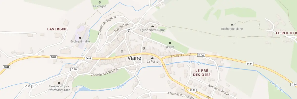 Plan du 18 Av Elysee Gaches à Viane