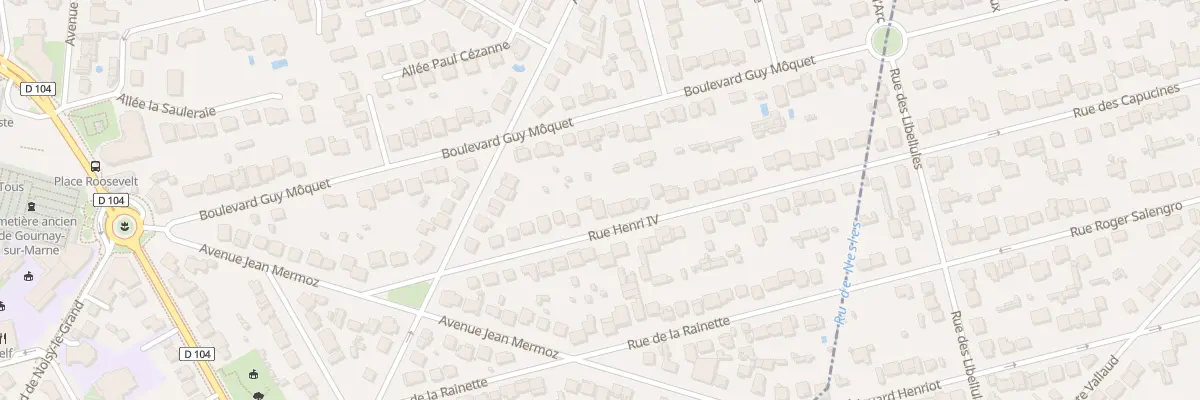 Plan du 17 Rue Henri 4 à Gournay-sur-Marne