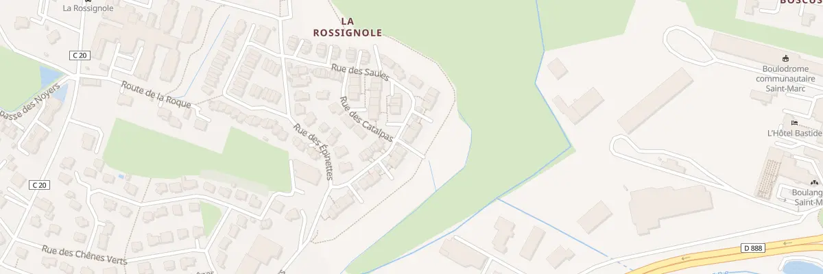 Plan du 6B Rte d’Espalion à Onet-le-Château