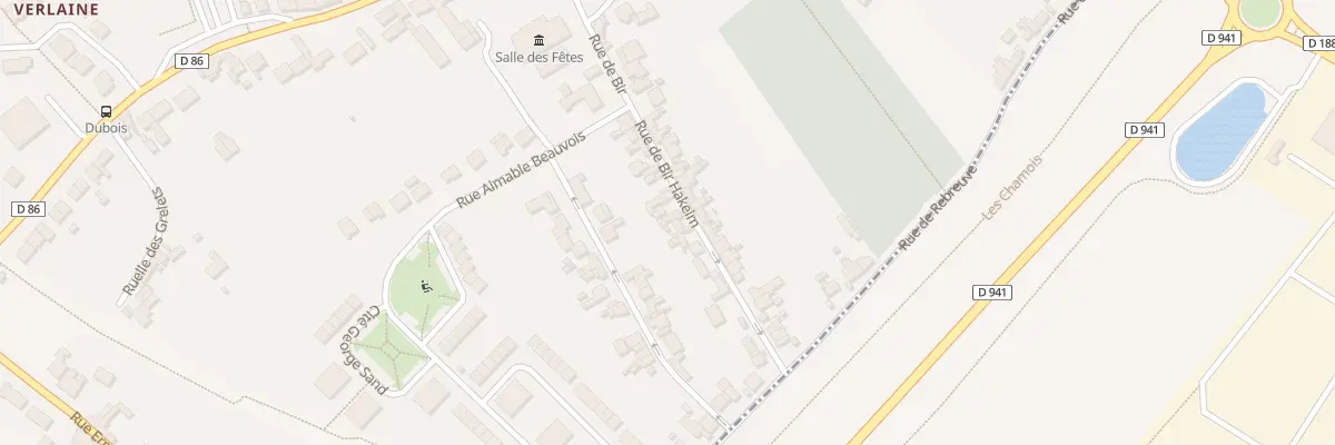 Plan du 20B Rue de Bir Hakeim à Haillicourt