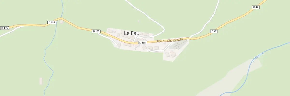 Plan du 5032 Le Bourg au Fau