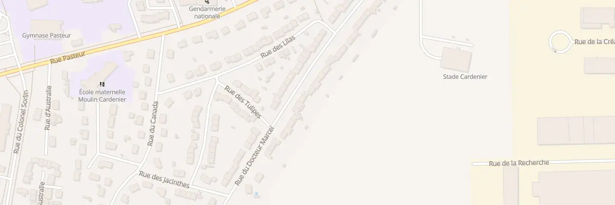 Plan du 566 Rue du Docteur Marcel à Montdidier