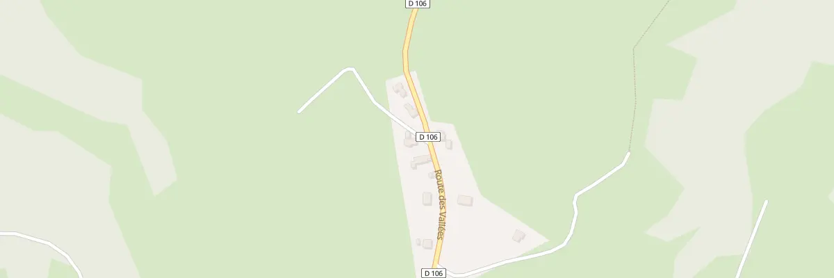 Plan du 6 Rte des Vallées à Vezels-Roussy