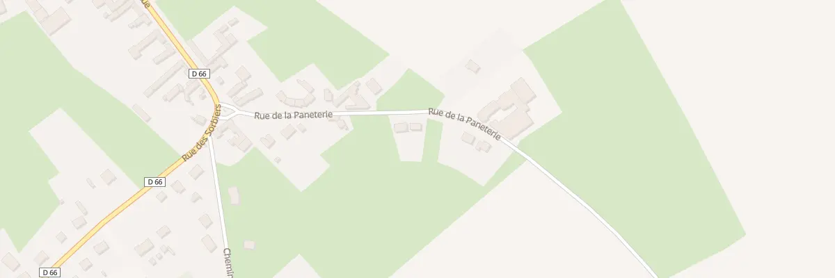Plan du 10 Rue de la Paneterie à Lattre-Saint-Quentin