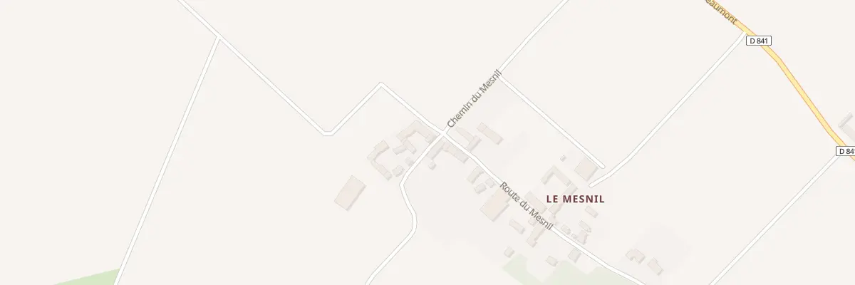 Plan du 64 Rte du Mesnil à Sceaux-du-Gâtinais
