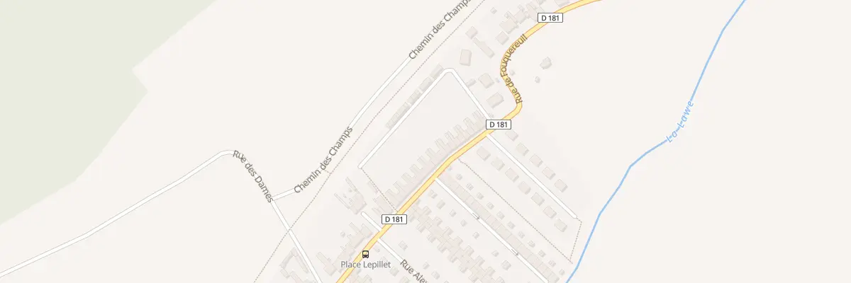 Plan du 23 Rue de Fouquereuil à Gosnay