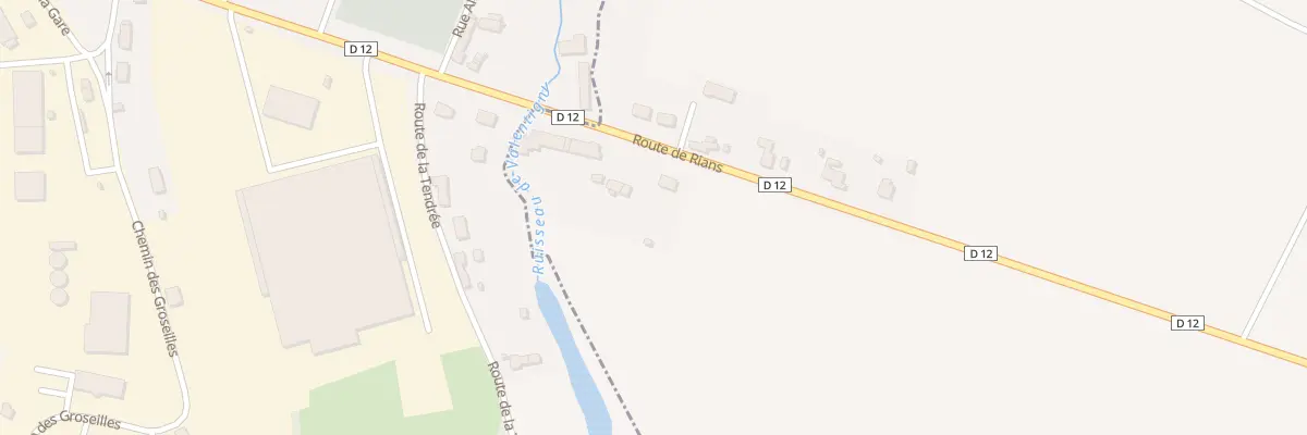 Plan du 2415 Rte des Aix à Rians