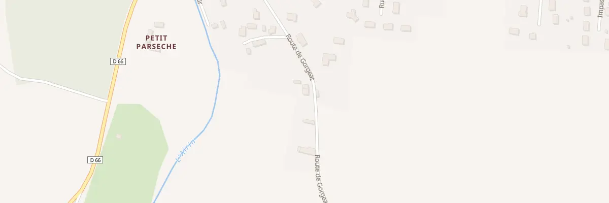 Plan du 18 Rte de Gorgeat à Vornay