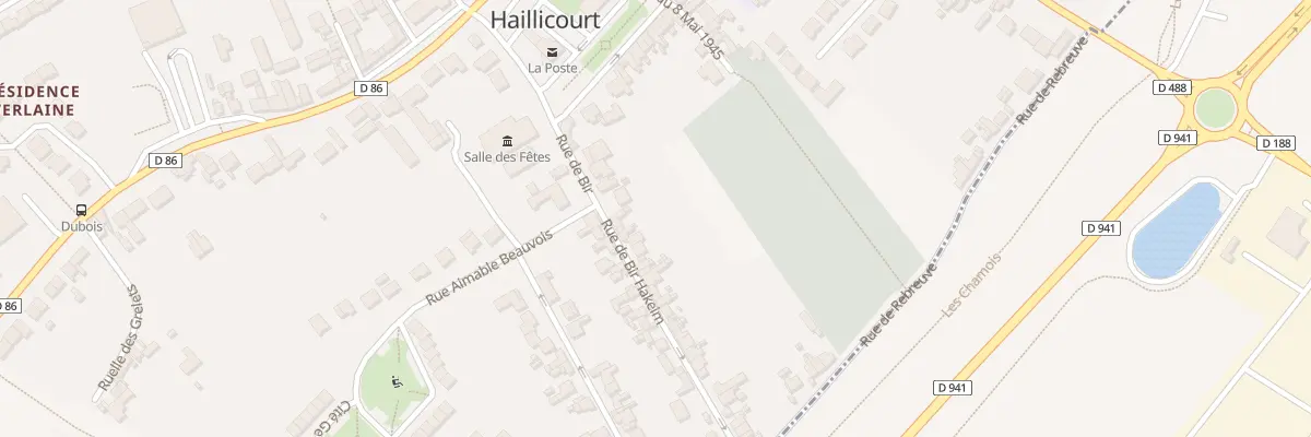 Plan du 7 Rue de Bir Hakeim à Haillicourt