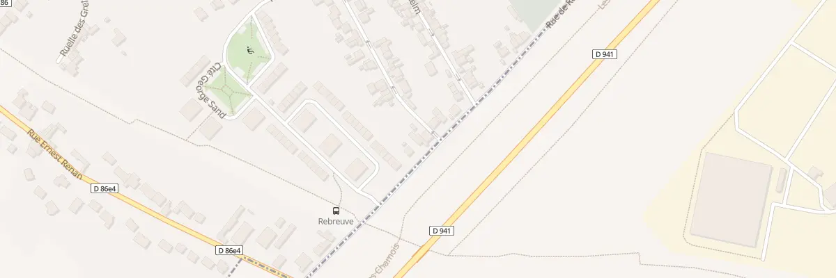 Plan du 13 Rue de Rebreuve à Haillicourt