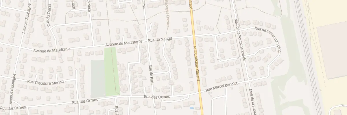 Plan du 18 Rue de Coulommiers à Savigny-le-Temple