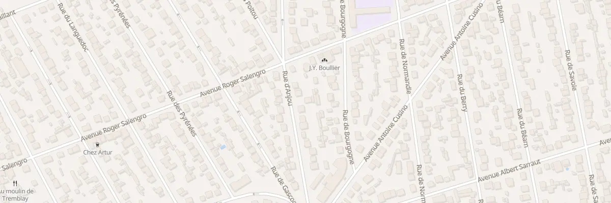 Plan du 39 Rue d’Anjou à Tremblay-en-France