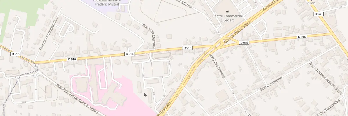 Plan du 69 Rue des Droits de L ’Homme à Montluçon