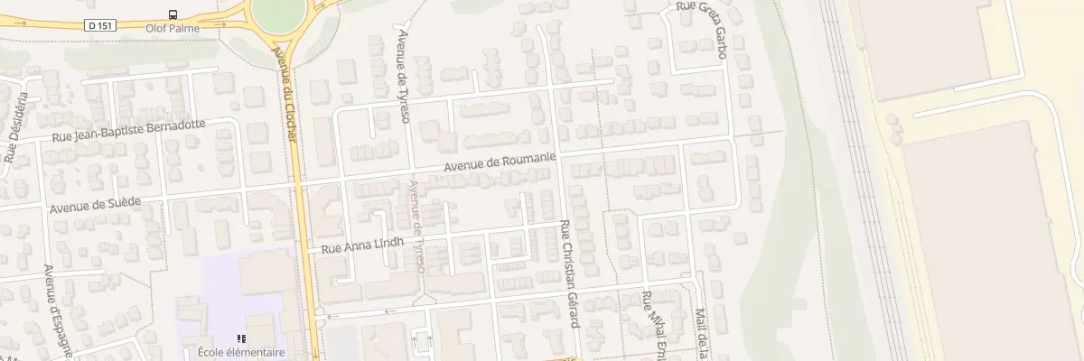 Plan du 27 Av de Roumanie à Savigny-le-Temple