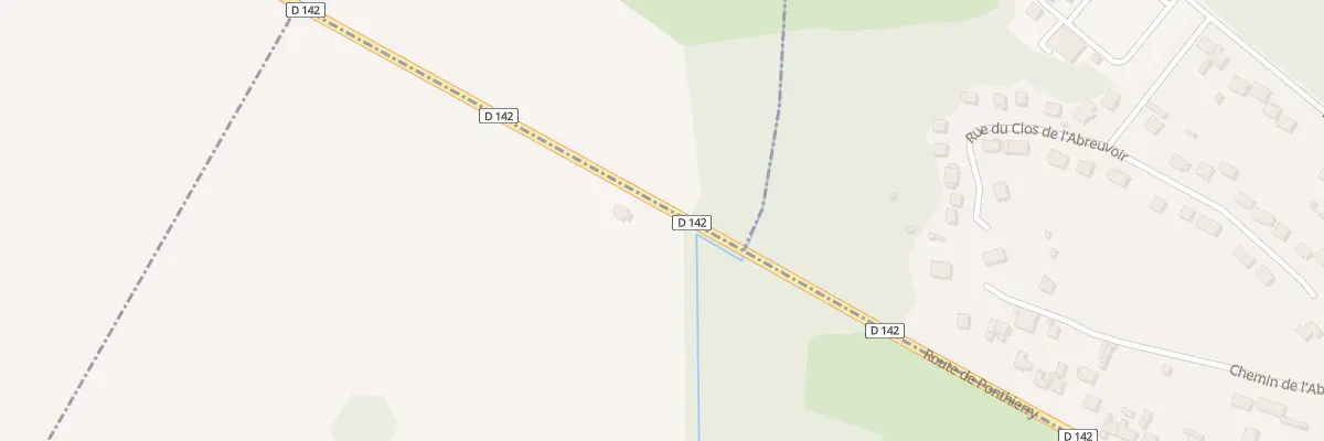 Plan du 5016 Ferme du Breau à Villiers-en-Bière