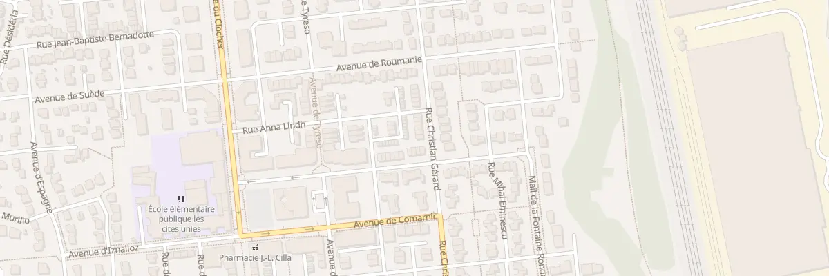 Plan du 27 Rue Christian Gérard à Savigny-le-Temple