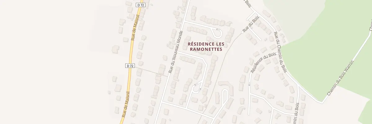 Plan du 63 Res les Ramonettes à Ruitz