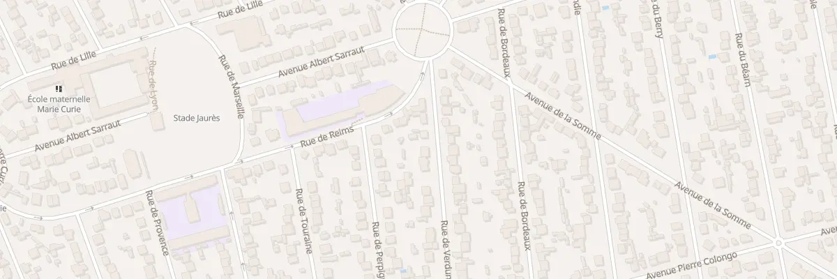Plan du 6 Rue de Verdun à Tremblay-en-France
