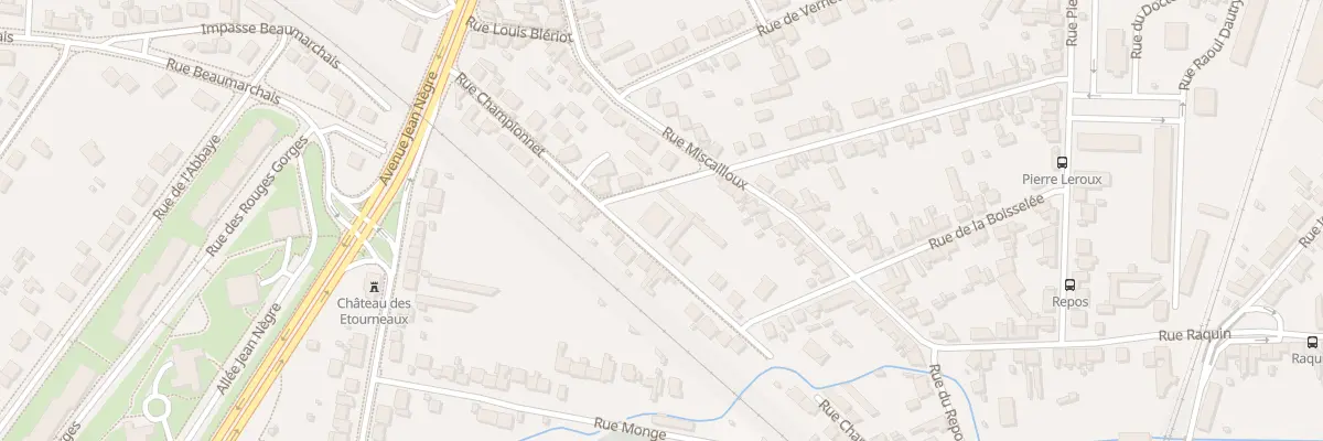 Plan du 34 Rue Championnet à Montluçon