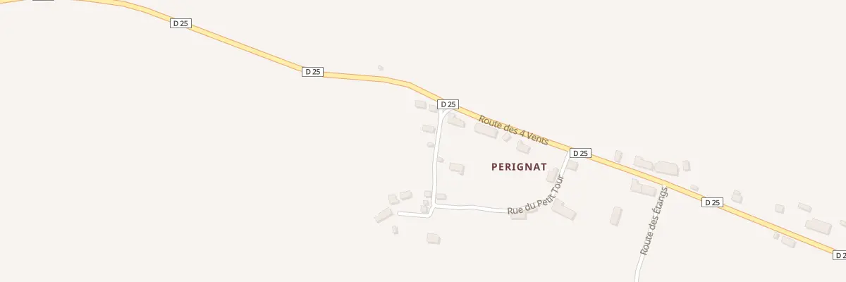 Plan du 5139 Perignat à Larodde