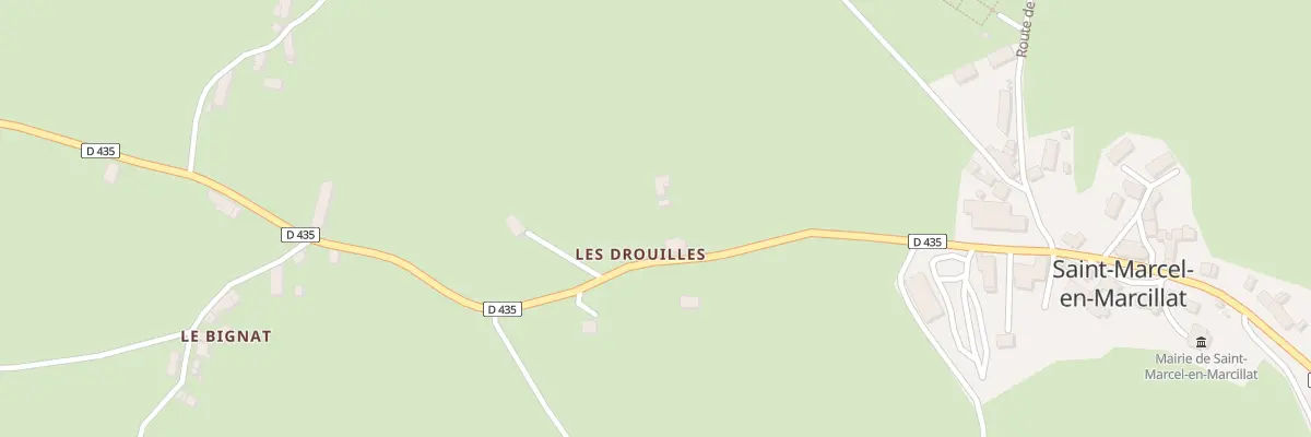 Plan du 5084 Les Coutures à Saint-Marcel-en-Marcillat