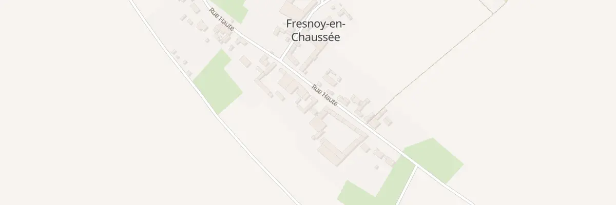 Plan du 31 Rue Haute à Fresnoy-en-Chaussée