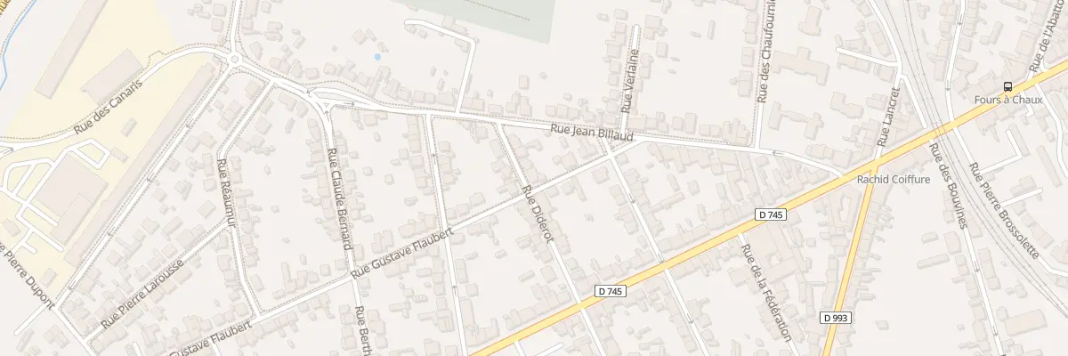 Plan du 18 Rue Diderot à Montluçon