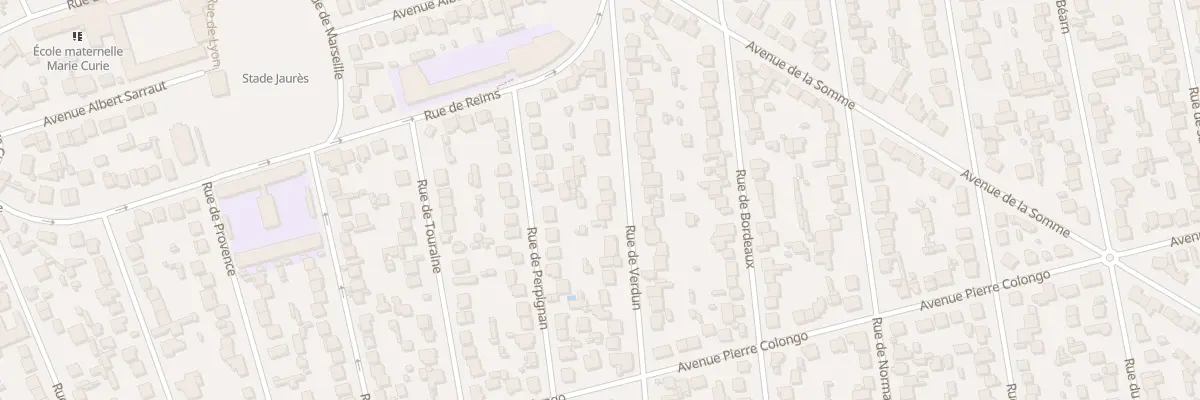 Plan du 18 Rue de Verdun à Tremblay-en-France
