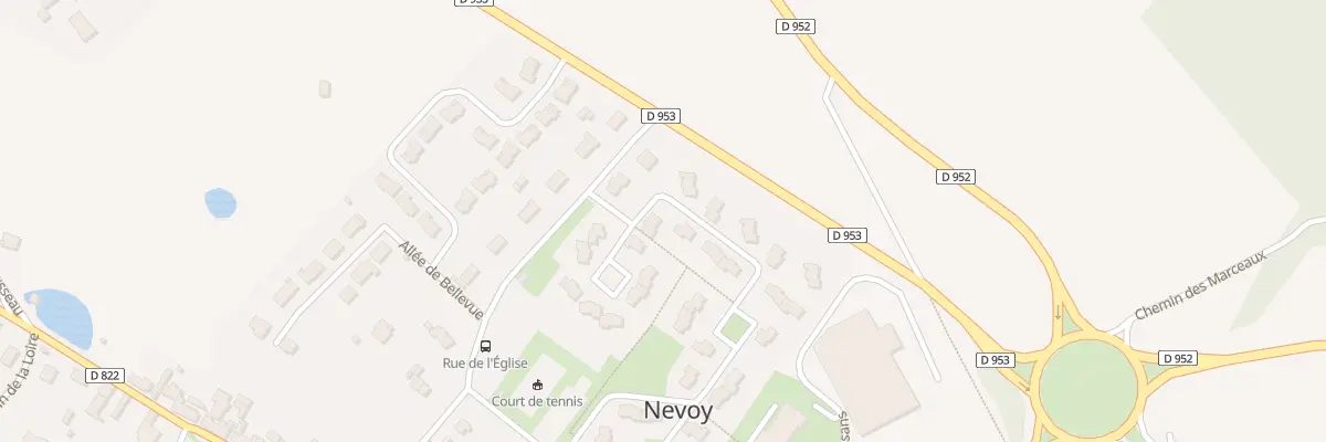 Plan du 28 Res Clos du Plateau à Nevoy