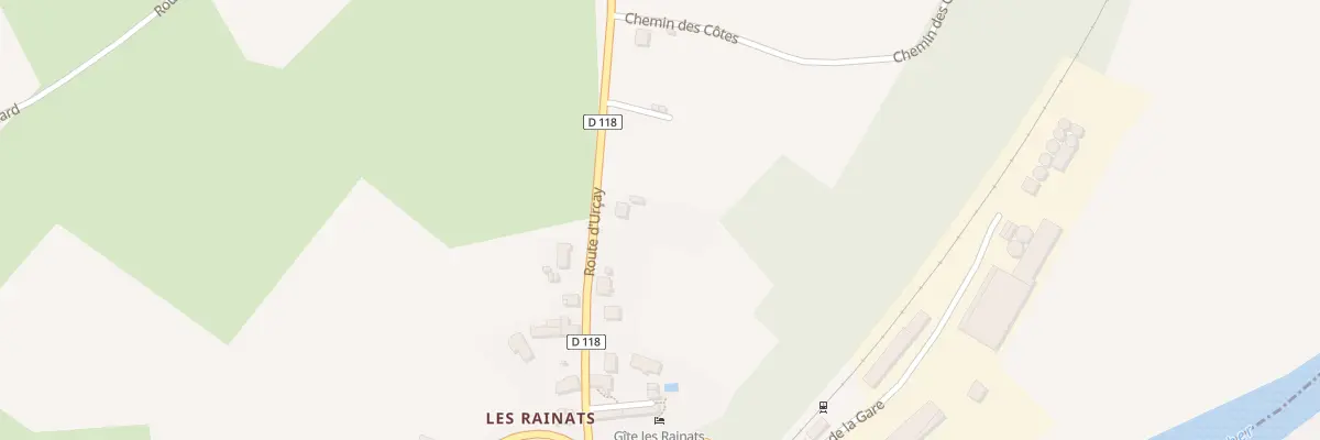 Plan du 1509 Rte d’Urçay à La Perche