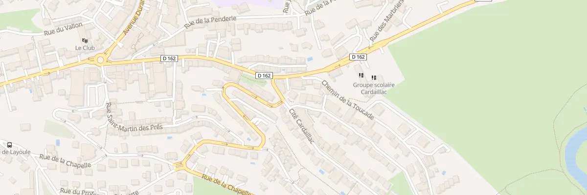 Plan du 78 Rue Cite Cardaillac à Rodez