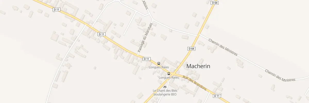 Plan du 1 Rue des Alloirs à Saint-Martin-en-Bière