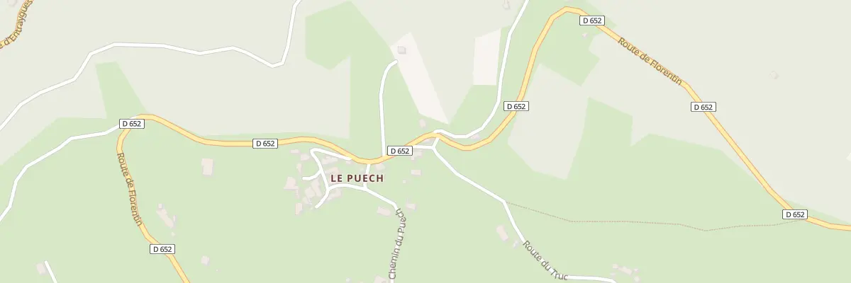 Plan du 5099 Le Puech à Campouriez