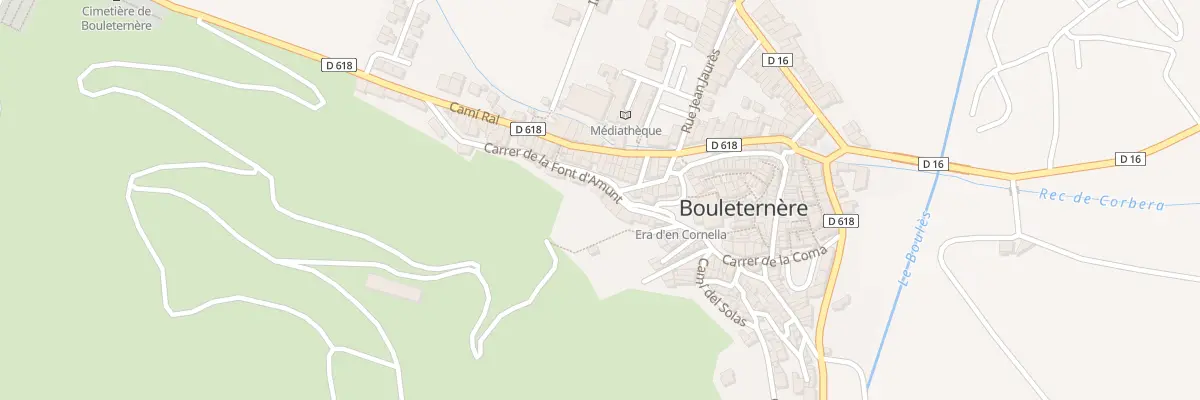 Plan du 9 Cae de la Font d’Amunt à Bouleternère