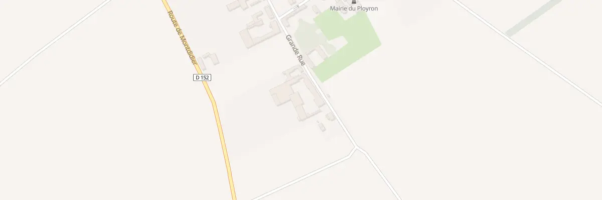 Plan du 3 Gr Grande Rue à Godenvillers