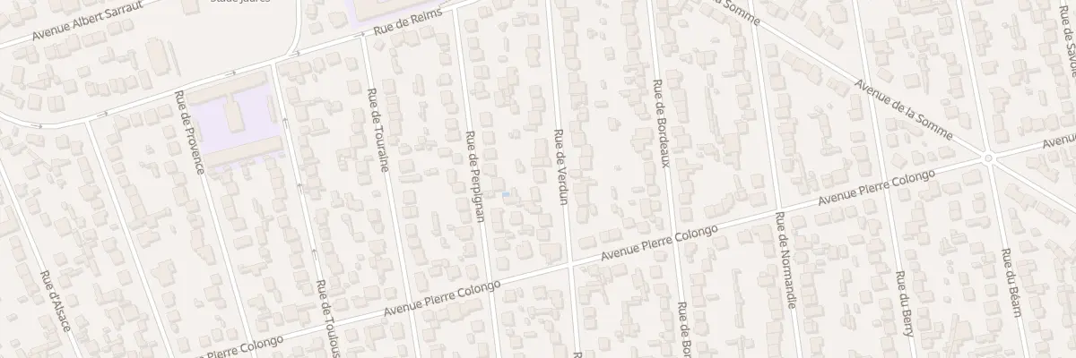 Plan du 28 Rue de Verdun à Tremblay-en-France