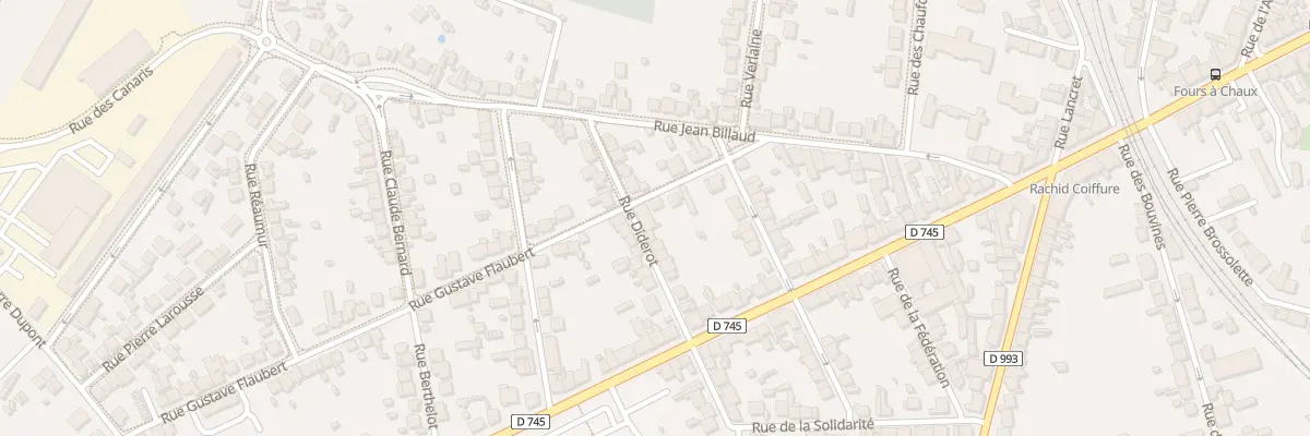 Plan du 16 Rue Diderot à Montluçon
