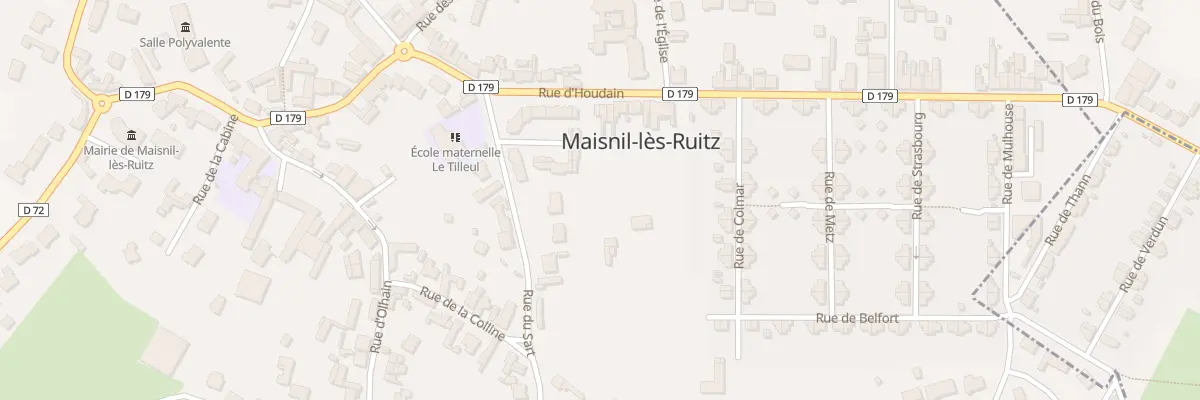 Plan du 91 Rue du Sart à Maisnil-lès-Ruitz