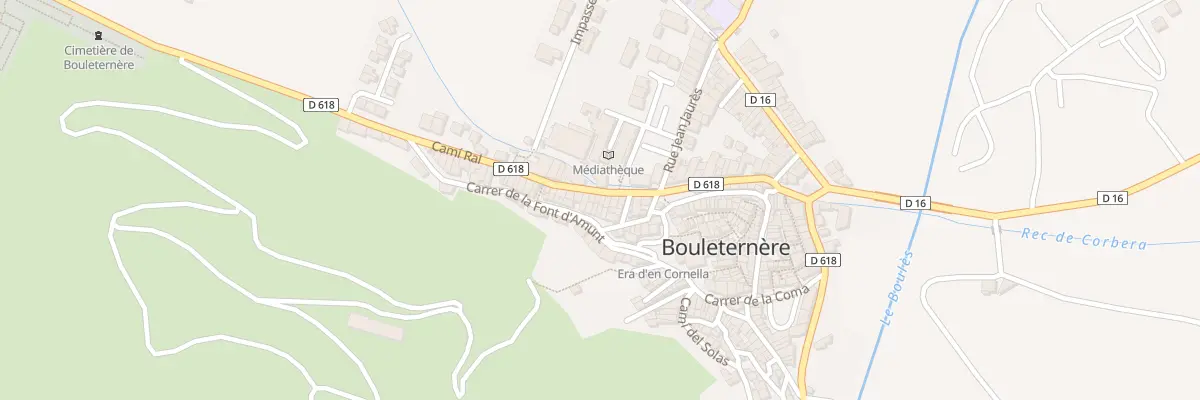 Plan du 13 Cami Real à Bouleternère