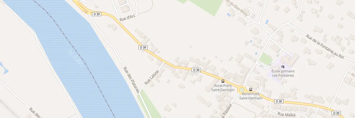 Plan du 30 Rue de la République à Boissise-la-Bertrand