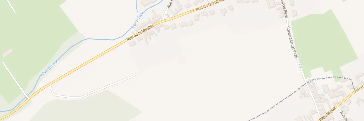 Plan du 52 Rue de la Volville à Gosnay