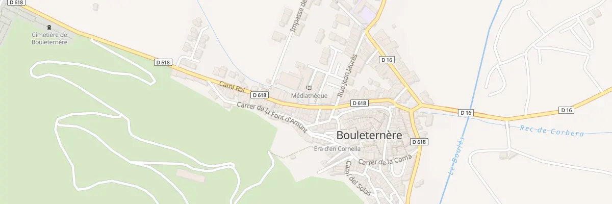 Plan du 8 Cami Real à Bouleternère