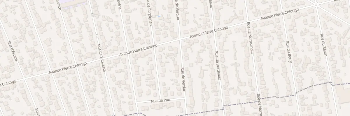 Plan du 42 Rue de Verdun à Tremblay-en-France