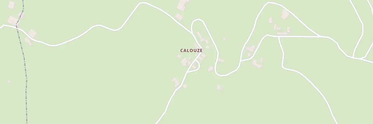 Plan du 5135 Calouze à Gijounet